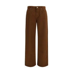 Max Mara Brown Cotton Pants