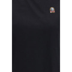 Parajumpers Schwarzes Baumwoll-T-Shirt