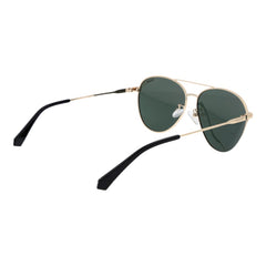 Polaroid Sonnenbrille aus goldenem Metall
