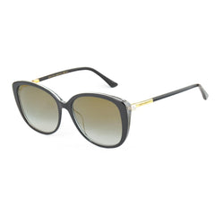 Jimmy Choo – Schwarze Acetat-Sonnenbrille