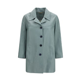 Chloé Blue Lamb Leather Leather Jacket
