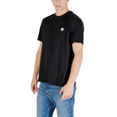 Calvin Klein Jeans Black Cotton T-Shirt