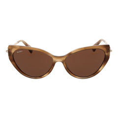 Max Mara Braune Azetat-Sonnenbrille