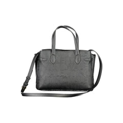 Mario Valentino Black Polyurethane Women's Bag