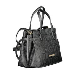 Mario Valentino Black Polyurethane Women's Bag