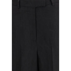 Lardini Bermuda-Shorts aus schwarzer Viskose