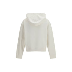 Palm Angels Weißes Baumwoll-Sweatshirt