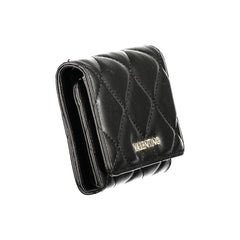 Mario Valentino Black Polyurethane Women's Wallet