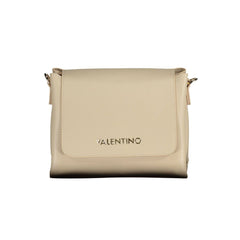 Mario Valentino Beige Polyurethane Women Handbag