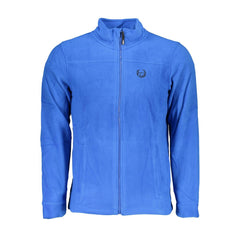 Gianmarco Venturi Blaues Polyester-Herren-Sweatshirt