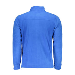 Gianmarco Venturi Blaues Polyester-Herren-Sweatshirt