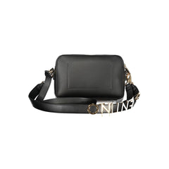 Mario Valentino Black Polyurethane Women Handbag