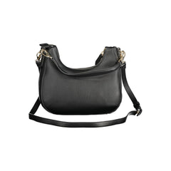 Mario Valentino Black Polyurethane Women Bag