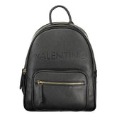 Mario Valentino Black Polyurethane Women's Backpack
