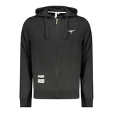 Accademia Militare Black Cotton Men's Hoodie