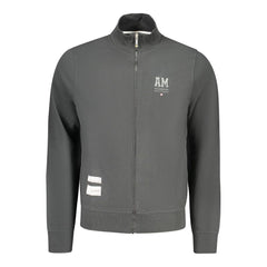 Accademia Militare Black Cotton Men Sweatshirt