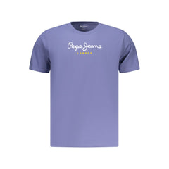 Pepe Jeans Blu Cotton Men T-Shirt