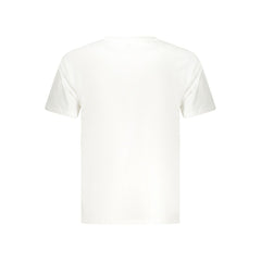 Converse White Cotton Men T-Shirt