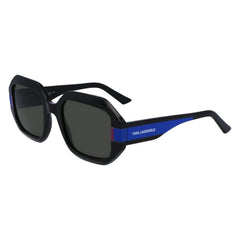 Karl Lagerfeld – Schwarze Sonnenbrille mit Spritzguss
