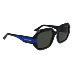 Karl Lagerfeld – Schwarze Sonnenbrille mit Spritzguss