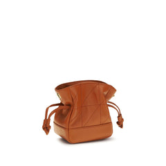 Saint Laurent Orange Lamm Ovis Aries Aries Clutch Bag