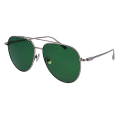 Ferragamo Sonnenbrille aus grauem Metall