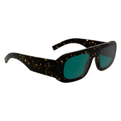 Karl Lagerfeld – Braune Sonnenbrille mit Spritzguss