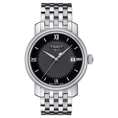 Tissot Gray Stainless Steel Dress Watch