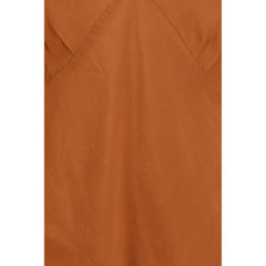 Forte_Forte Orange Silk Sleeveles T-Shirt