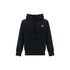 Comme Des Garçons Play Black Polyester Sweatshirt