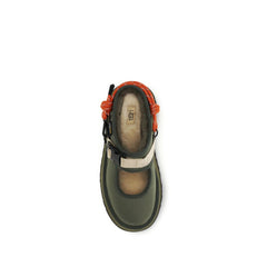 UGG Bicolor-Pantoletten aus Polyester