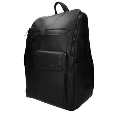 Piquadro Rucksack aus schwarzem Leder