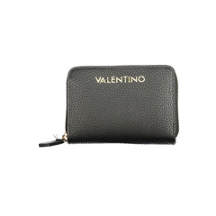 Valentino Black Polyurethane Women's Wallet