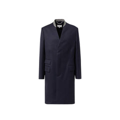 Maison Margiela Blauer Wollmantel