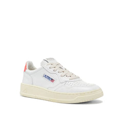 Autry White Leather Sneakers