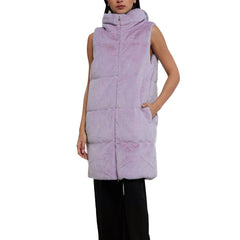 Herno violetter Polyamidmantel