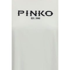 PINKO White Cotton T-Shirt