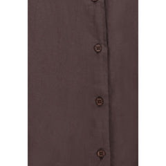 SOSUE Brown Cotton Shirt