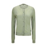 Fendi Bicolor Viscose Cardigan