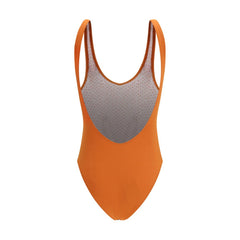 Kristina Ti Orange Polyamide One-Piece Swimsuit