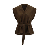 Lemaire Bluse aus brauner Baumwolle