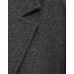 Max Mara Grauer Kaschmirmantel