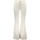 Desigual Bianco Cotton Female Jeans