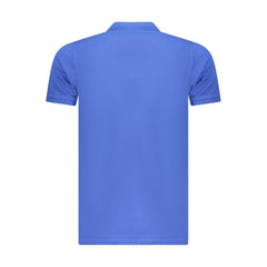 Blaues Poloshirt aus Baumwolle von Norwegen 1963