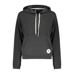 Converse Black Cotton Women's Sweatshirt