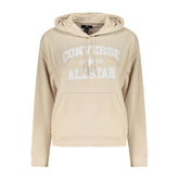 Converse Beige Cotton Women's Hoodie