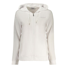 Freddy White Cotton Women's Hoodie