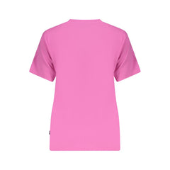 Converse Pink Cotton Women's T-Shirt