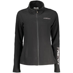 Freddy Black Cotton Women's Sweatshirt