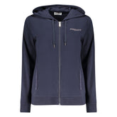 Freddy Blue Cotton Womens Hoodie